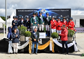 Great Britain’s Youth claims podium places at the Future Champions Tour at Horses and Dreams Entertainment in Germany